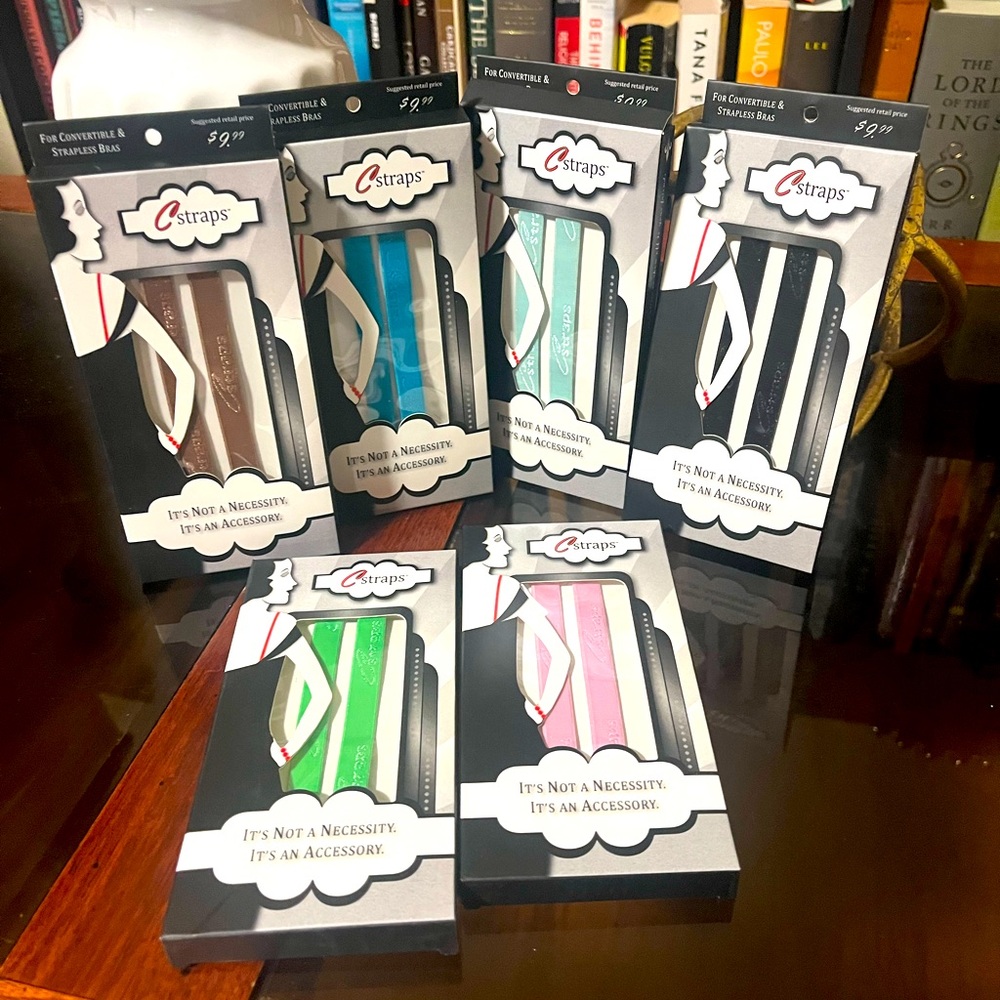 6 Brand New Bras Straps